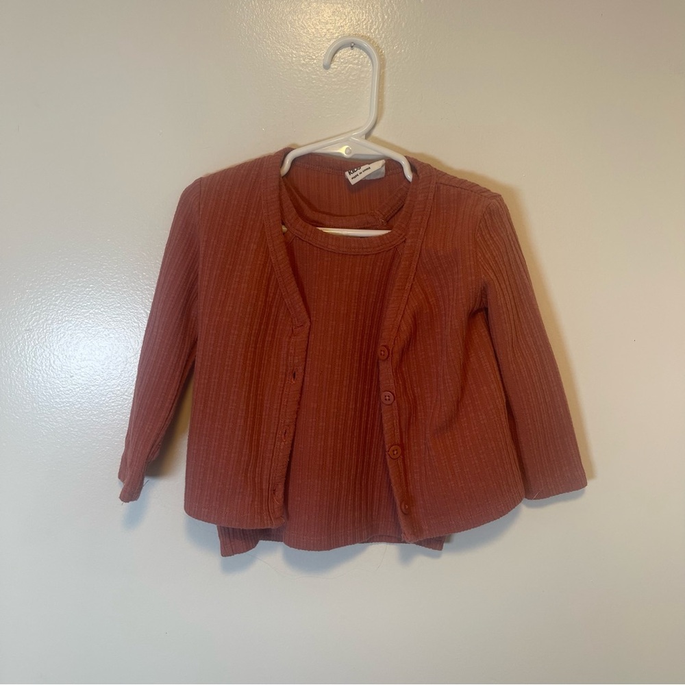 Cotton on kids tank top and cardigan bundle girls size 2/3